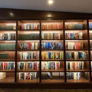 Books, books, books, and more books.