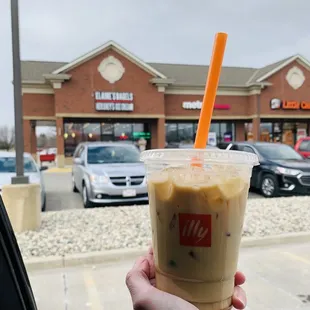 Iced caramello! Get this drink!! Wow!