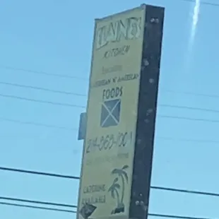 Restaurant sign. Was so hungry forgot to take pictures of the food!