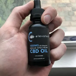 1000mg Broad-spectrum CBD tincture