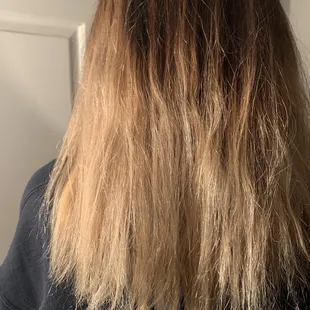 This is what my daughter paid $130 for.  Ani was the hair dresser