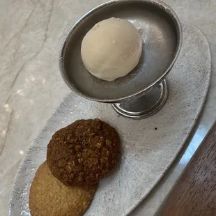 ASSORTED COOKIES AND ICE CREAM