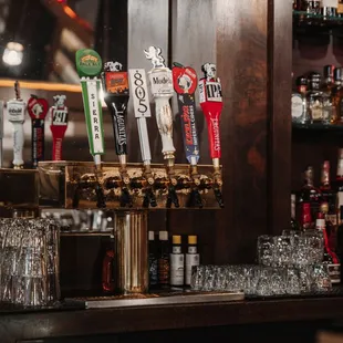 Beers on tap