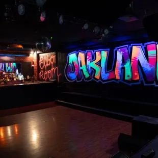 Upstairs venue for live music!