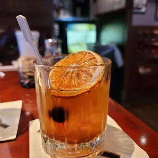 Bulleit Elbow Room Single Barrel Old Fashioned.