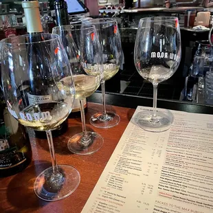 Starting off with a Chardonnay wine tasting...