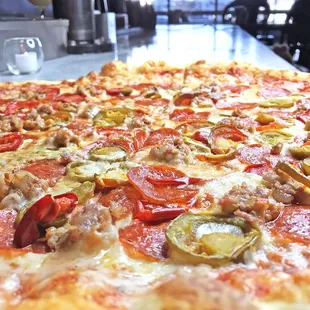 Sausage and Peppers Pizza!!!