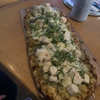 Pesto Chicken Flatbread
