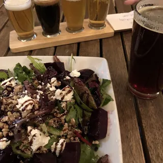 Roasted Beet and Goat Cheese Salad