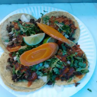 Beef tacos