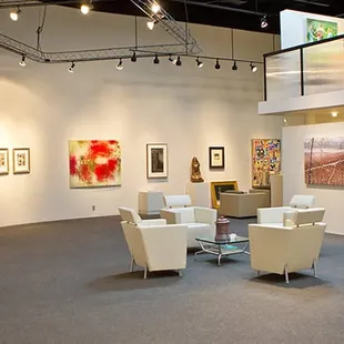 A photo of the inside of the "new" space that Elder moved into in 2012.  Easily the best place to showcase artwork in the city.