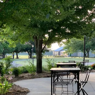 The patio... breakfast &amp; lunch Tues-Sat 8-1:00, &apos;Cheese &amp; Such&apos; evenings 5-10 pm