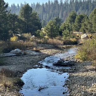 A stream runs through it...