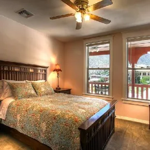 bedroom of our suite at the Eldorado