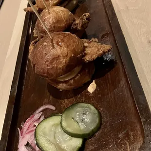 Hot Chicken Sliders