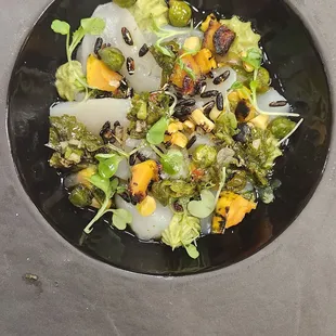a plate of food