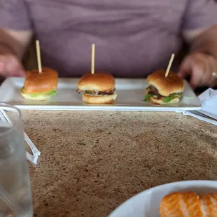 Slider trio