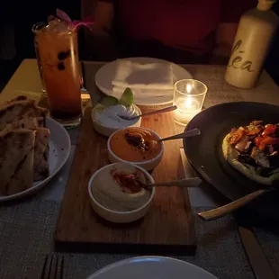 Tasting of 3 Spreads...