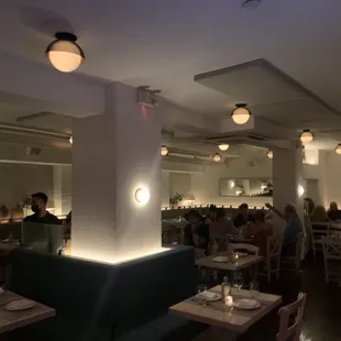 The underground dining room.