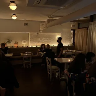 Interior, lower level