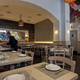 interior, sushi and sashimi