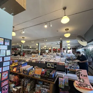 Record/Vinyl side of the store!