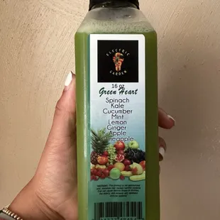 Green heart juice