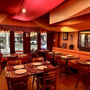 Colorful decor!