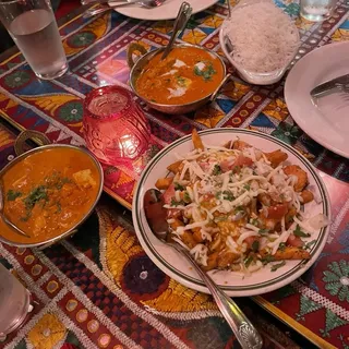 Butter Chicken Fries