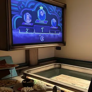 interior, sushi and sashimi