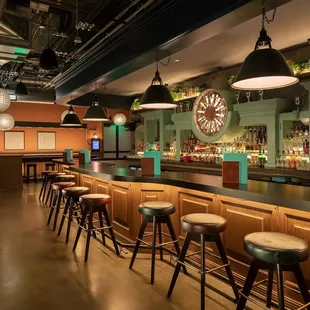 interior, sushi and sashimi