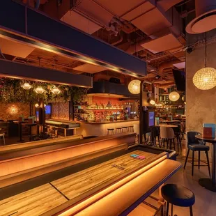 interior, sushi and sashimi