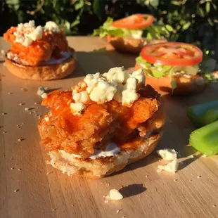 The Buff Chicken is crispy and amazingly delicious