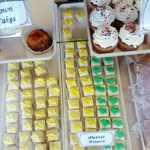 AMAZING FLAVOR OF PETITE Fours, Muffins Too!