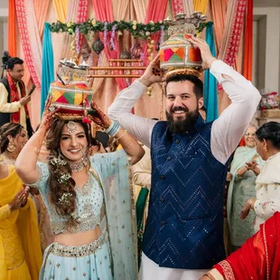 Bay Area Indian Wedding Decorations - Sangeet Decor in Lodi