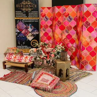 Bay Area Indian Wedding Decorations - Sangeet Decor in Lodi