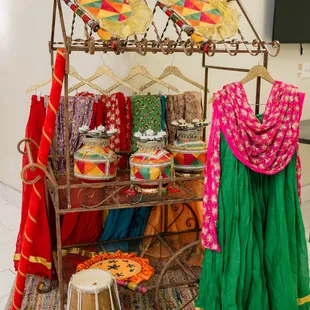 Bay Area Indian Wedding Decorations - Sangeet Decor in Lodi