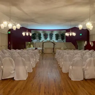 Amazing banquet hall very spacious