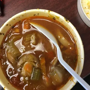 Hungarian mushroom soup