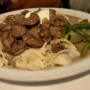 Beef Stroganoff