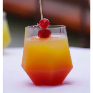 Cherry Tequila Sunrise