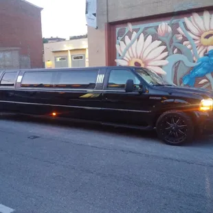 14 passenger stretch Excursion
