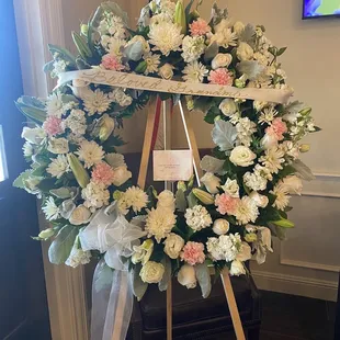 Funeral wreath