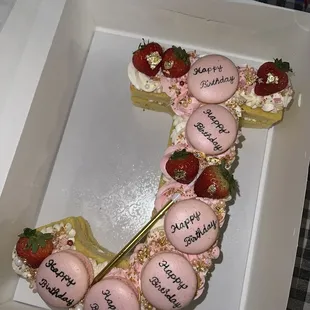 Custom birthday cake