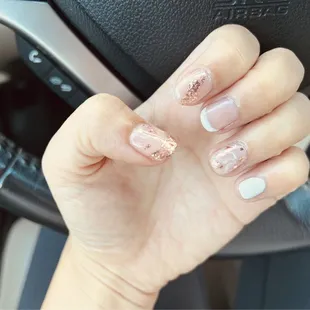 Really love my nails. They did a great job with the design that i requested.