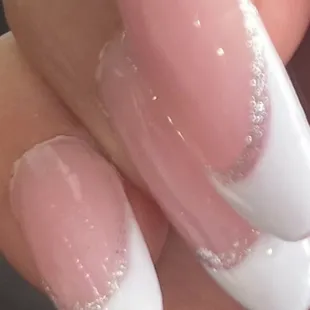 The acrylic by my cuticles is lifting and it was only 24 hours and the nail in the middle was cracking from the outside of the nail!