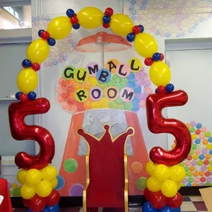 Birthday Balloon Arch