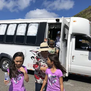 having fun under the sun