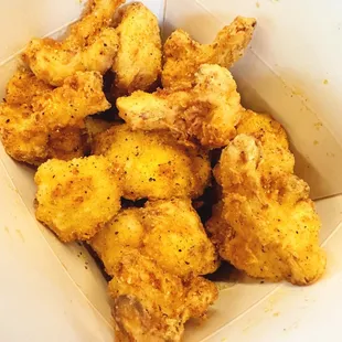 Lemon pepper cauliflower bites from San Jeanette