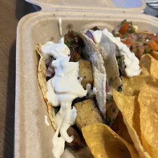 Add Sour Cream to Your Carne Asada Tacos